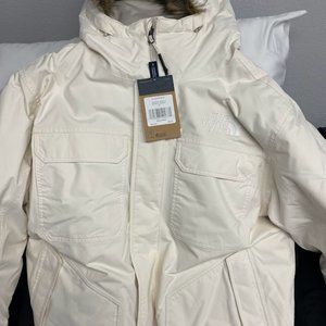 THE NORTH FACE MEN'S GOTHAM III 550-DOWN WARM INSULATED WINTER JACKET XL WHITE